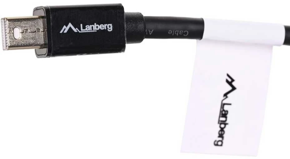 LANBERG AD-0003-BK adapteris mini Displayport M -> Displayport F