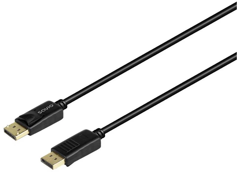 Savio CL-206 DisplayPort cable 3 m Juodas