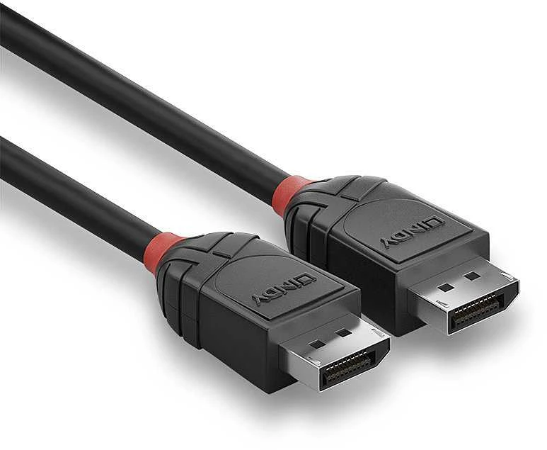 Kabelis  CABLE DISPLAY PORT 0.5M/Juodas 36490 LINDY