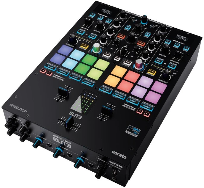„Reloop Elite“ – profesionalus DVS maišytuvas, skirtas „Serato DJ Pro“