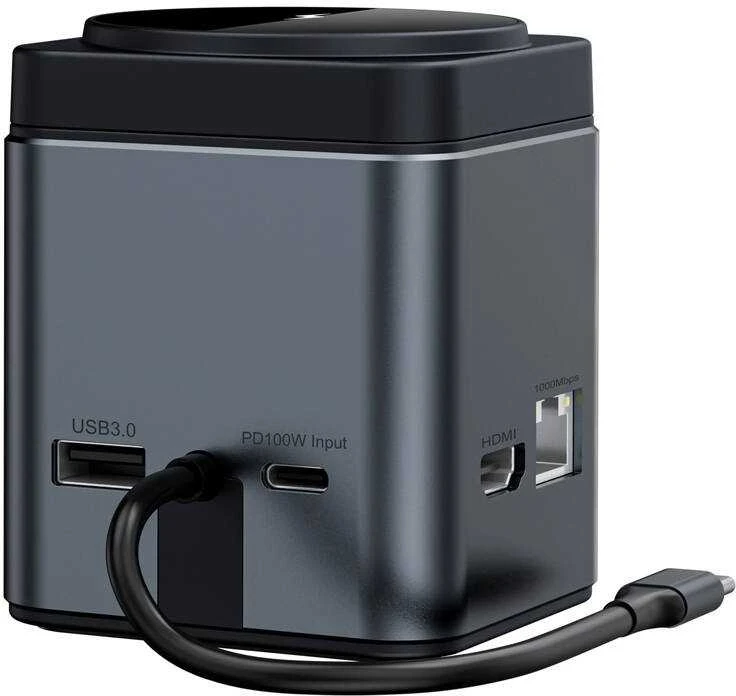„Blitzwolf 9in1“ įkrovimo stotelė BW-TH17 + 15 W įkroviklis