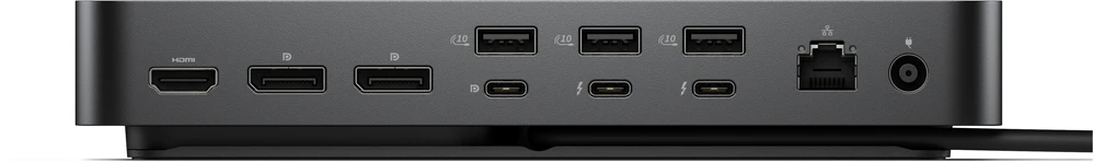 „Dell Pro Thunderbolt 5“ išmanioji doko stotelė | SD25TB5 | „DisplayPorts“ kiekis: 2 | HDMI jungčių kiekis: 1