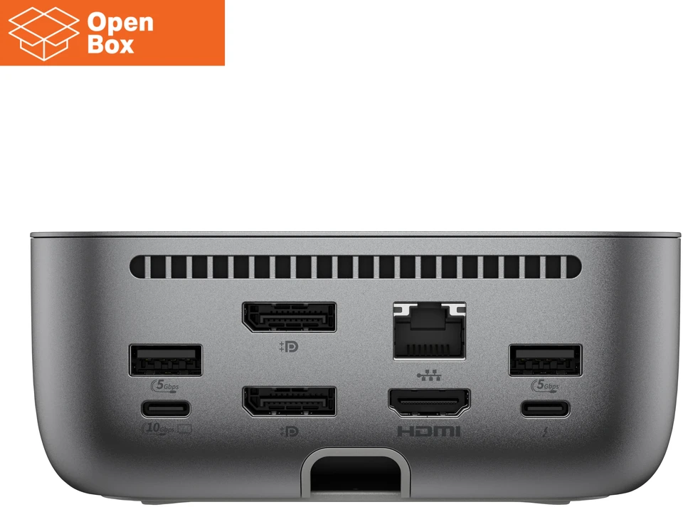 „Thunderbolt“ Stotelė - HP „Thunderbolt 4“ „Ultra Dock“ 280 W Meteorinė Sidabro Ralva