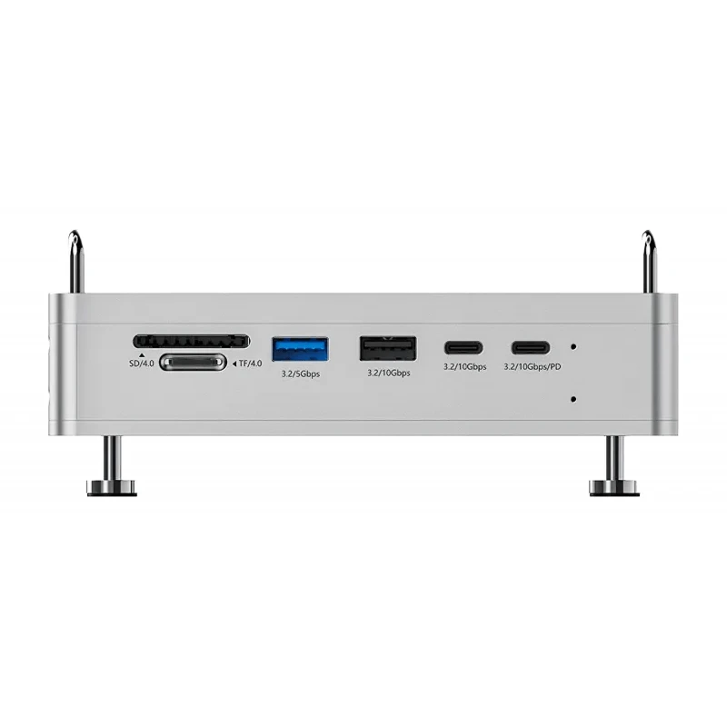 Išmanusis laikrodis Dokų Stotis - Ulanzi QT03 10-Port Hub su M.2 NVMe Įdėklu ir Aušinimo Ventiliatoriumi