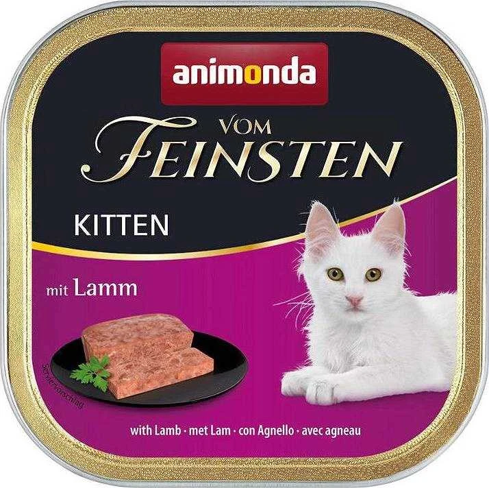 Animoda Animonda Vom feinsten kitten 100g konservai jauniems kačiukams su ėriena