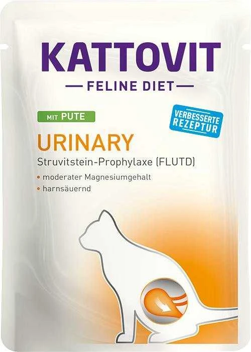 Drėgnas Kačių Maistas - Kattovit Su Kalakutiena, 85g