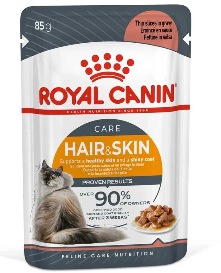 Royal Canin Intense Beauty 85g konservuotas pašaras katėms maišelyje