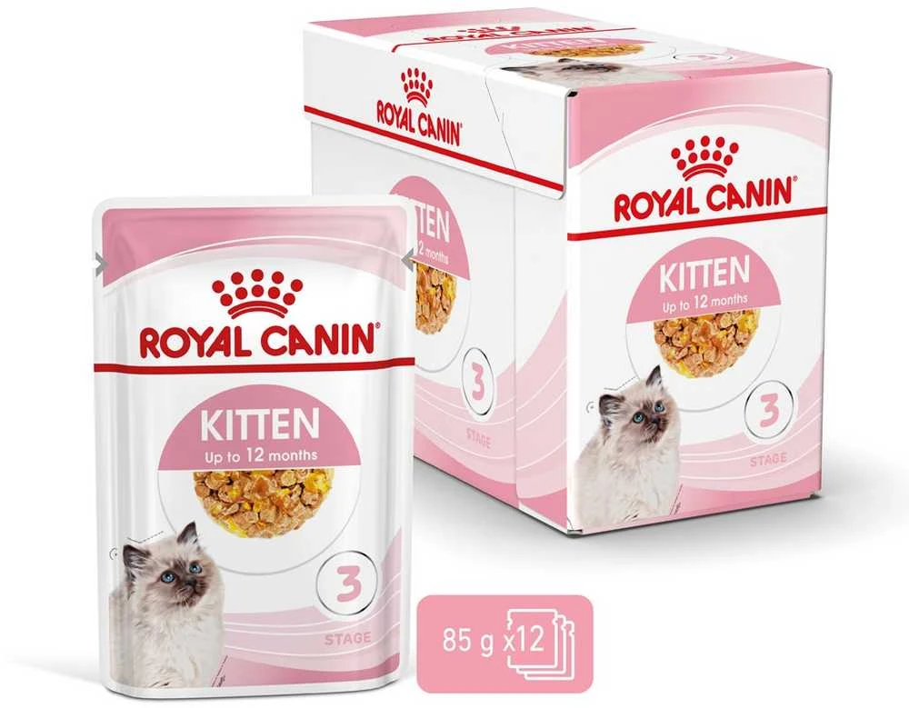 FHN Cat Kitten Instinctive Jelly 12x85 g