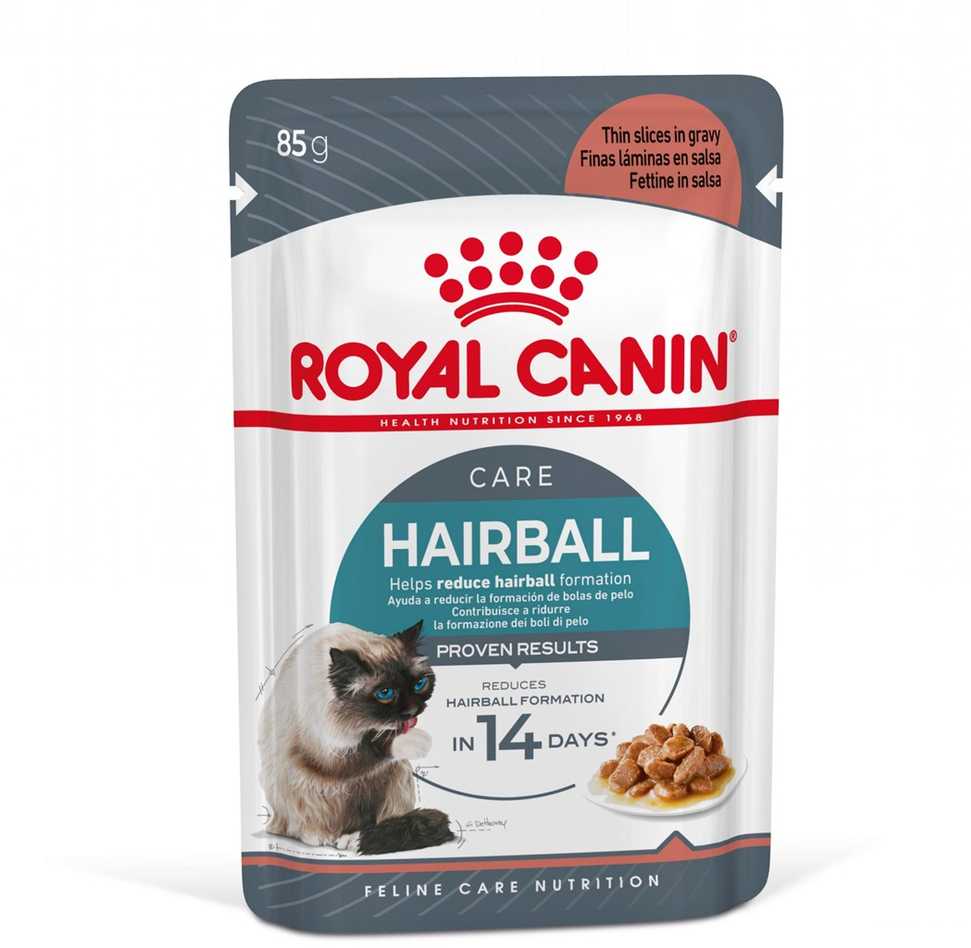 Royal Canin FCN Cat Hairball Care Gravy padažas 12x85 g