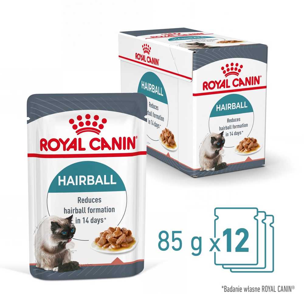 Royal Canin FCN Cat Hairball Care Gravy padažas 12x85 g