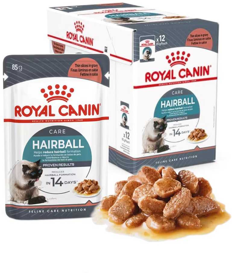 Royal Canin FCN Cat Hairball Care Gravy padažas 12x85 g