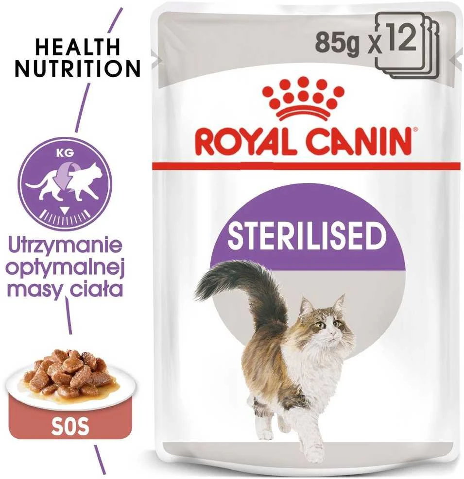 FHN Cat sterilizuotas padažas 12x85 g