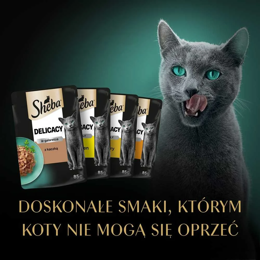 Drėgnas Kačių Maistas - Sheba Paukštienos Skonio Želė