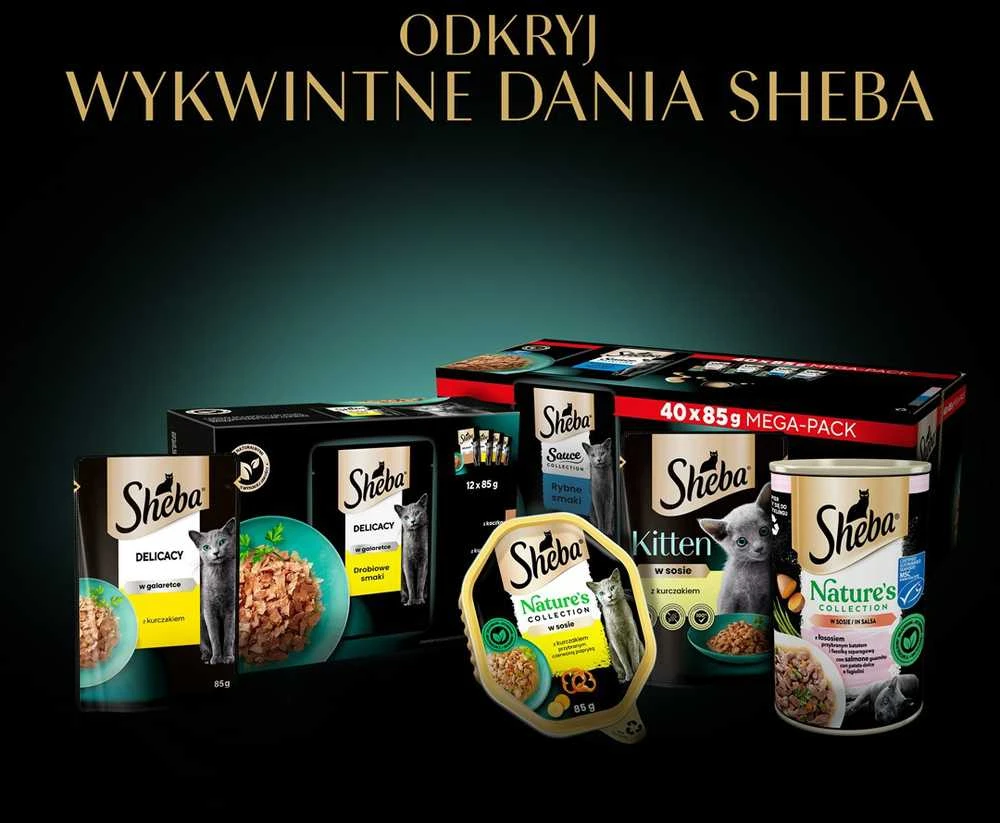 Drėgnas Kačių Maistas - Sheba Žuvies Skoniai