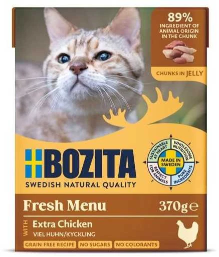 Kačių Maistas - BOZITA Vištiena želėje 370 g