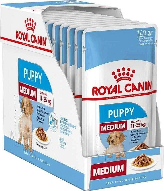 Royal Canin SHN Dog Medium Puppy Gravy 10x140 g