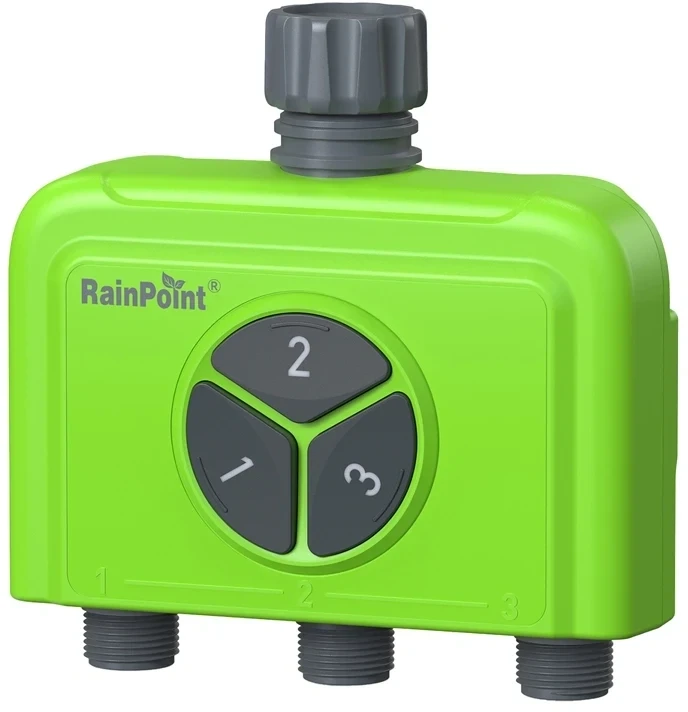 RainPoint 3 zonų WiFi laistymo valdiklis