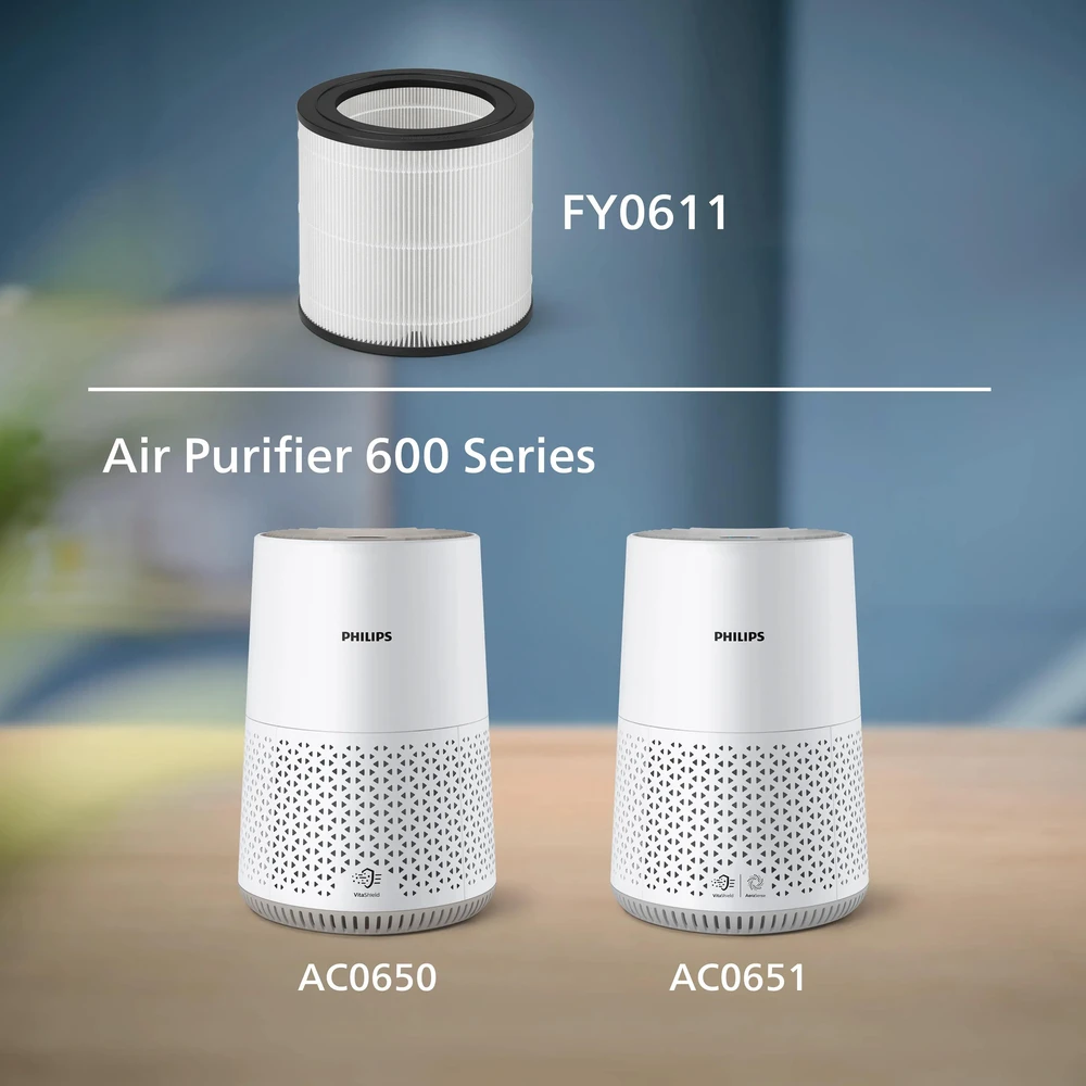 Drėkintuvas „Philips“ 3 serijos „NanoProtect HEPA“ filtras FY0611/30