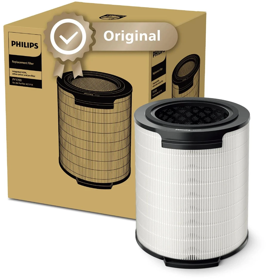 Drėkintuvas „Philips FY1700/30“ originalus pakaitinis filtras, integruotas 3 viename