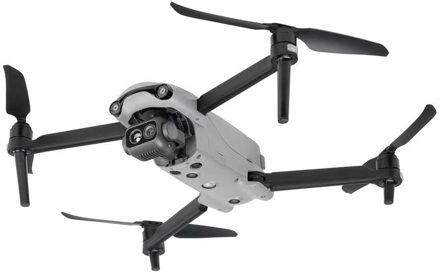 Dronas Autel EVO Lite 640T Enterprise Plus Combo, Pilkas, su priedais ir Smart Controller V3 7.9" pultu