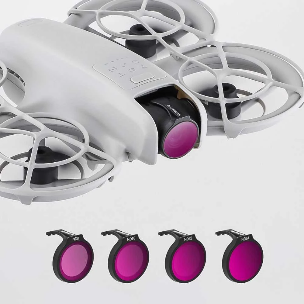 Dronas - Filtrų Rinkinys - Sunnylife NE-FI875-4N ND8 ND16 ND32 ND64