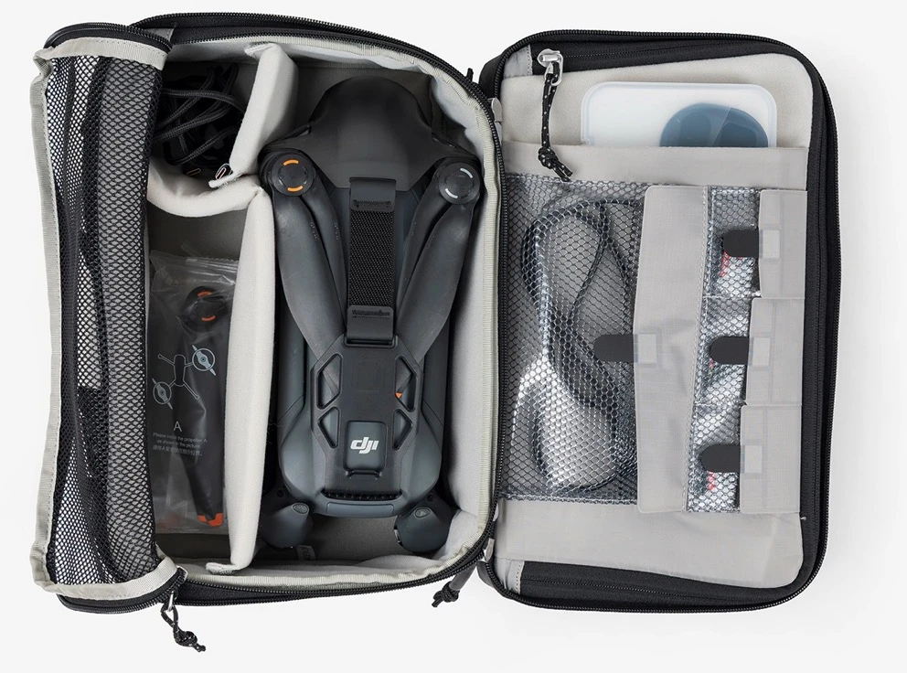 Drono dėklas - F-STOP Drone / Tech Case XL Antracito Juoda