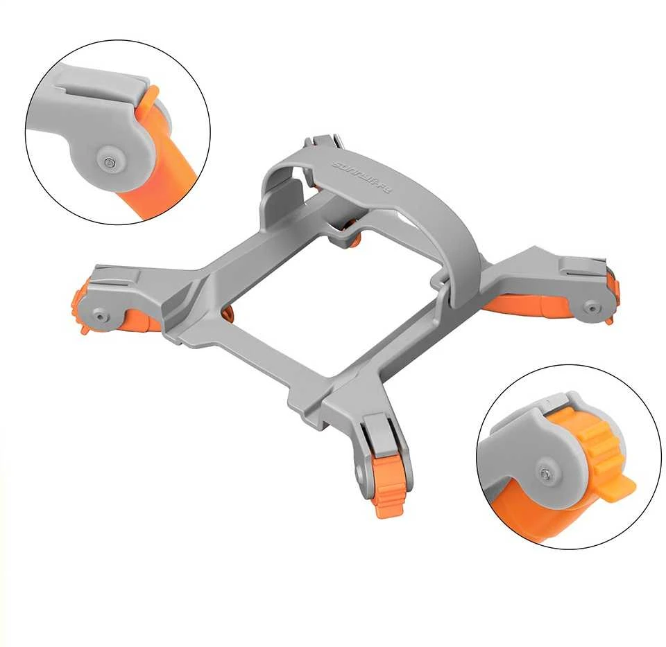 Dronų Nusileidimo Kojelės - Sunnylife MM3-LG399 Lengvos, Patvarios 30mm Aukščio Oranžinės