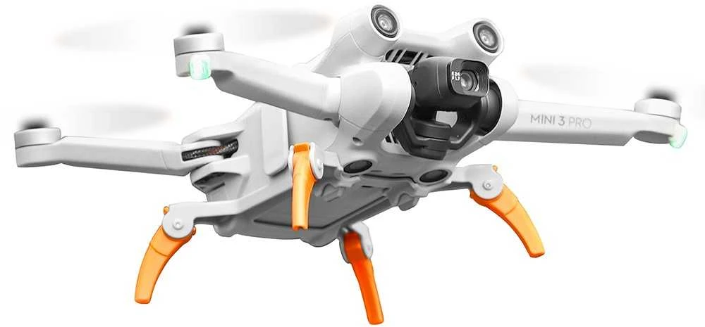 Dronų Nusileidimo Kojelės - Sunnylife MM3-LG399 Lengvos, Patvarios 30mm Aukščio Oranžinės