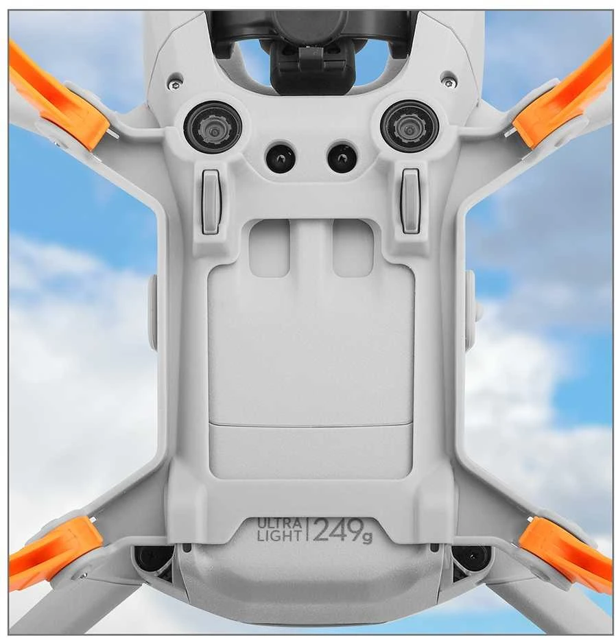 Dronų Nusileidimo Kojelės - Sunnylife MM3-LG399 Lengvos, Patvarios 30mm Aukščio Oranžinės
