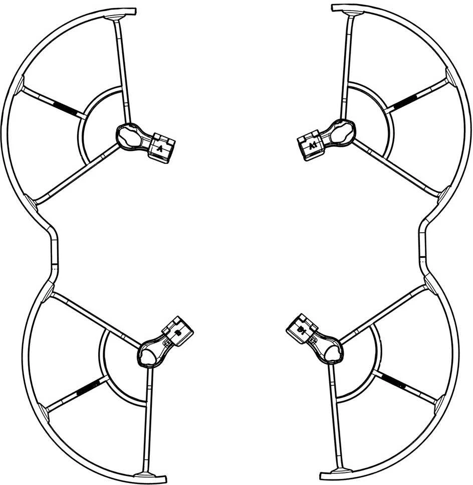 Propelerio apsauga, skirta DJI Air 3 Sunnylife (A3-KC680)