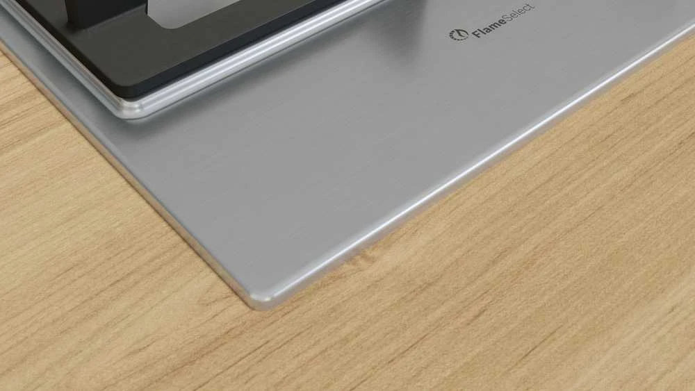 Kaitlentė Bosch Serie 6 PCQ7A5I90 hob Nerūdijantis plienas Built-in 75 cm Gas 5 zone(s)
