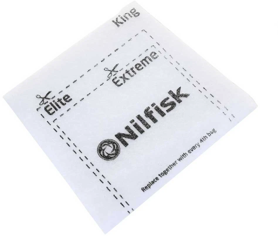 Dulkių Siurblio Maišeliai - Nilfisk Elite 4 Vnt.
