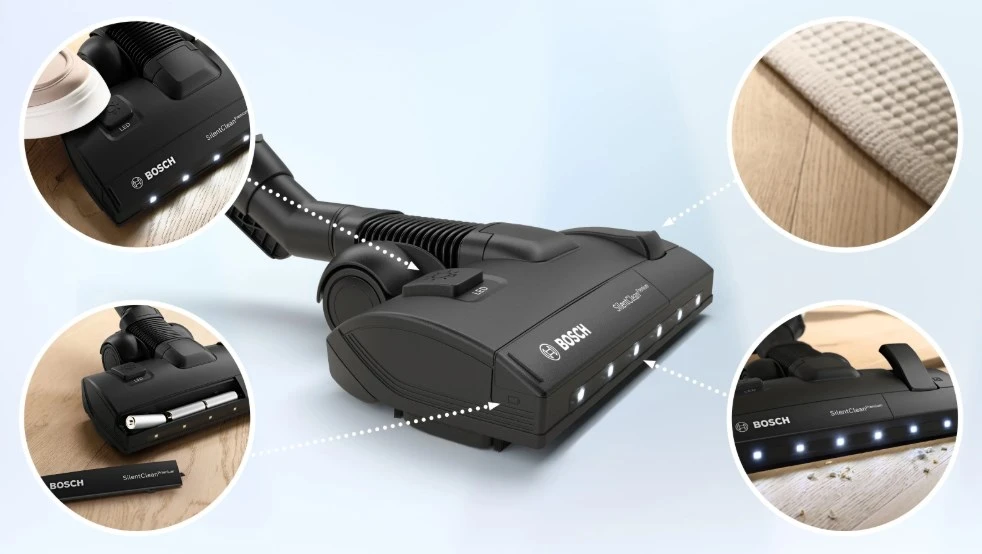 „Bosch Serie 6 ProSilence BGB6SIL0L“ dulkių siurblys su maišeliu