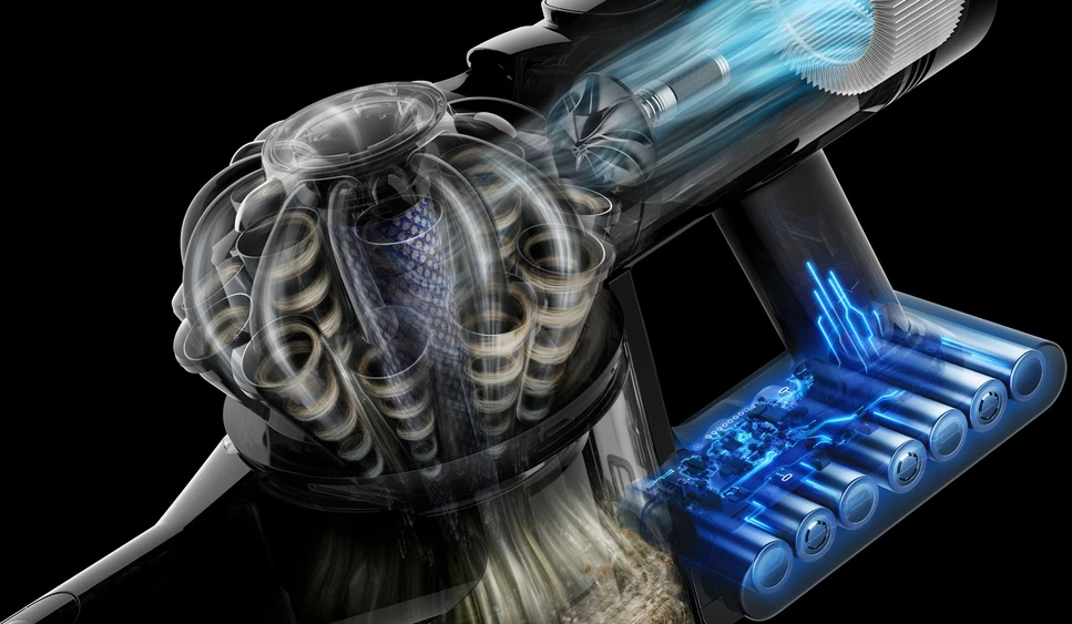 Dulkių siurblys - Dyson V8 juodas 0,54 l 60 min. veikimo trukmė 2,6kg