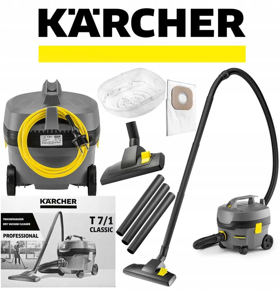 Dulkių siurblys Kärcher T 7/1 Classic