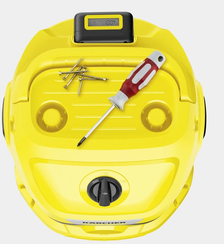 Sauso-drėgno valymo siurblys Karcher WD 2-18 V-12/18 (YYY); 18 V (be akumuliatoriaus ir pakrovėjo)
