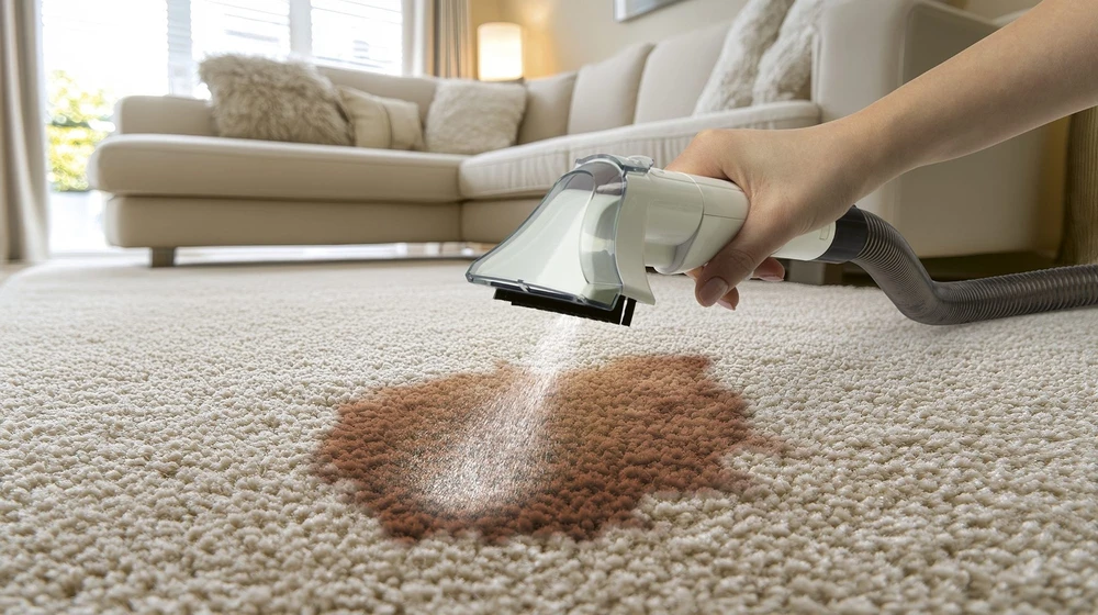 ProfiCare PC-PTR 3153 carpet cleaning machine Handheld Juodas, Baltas