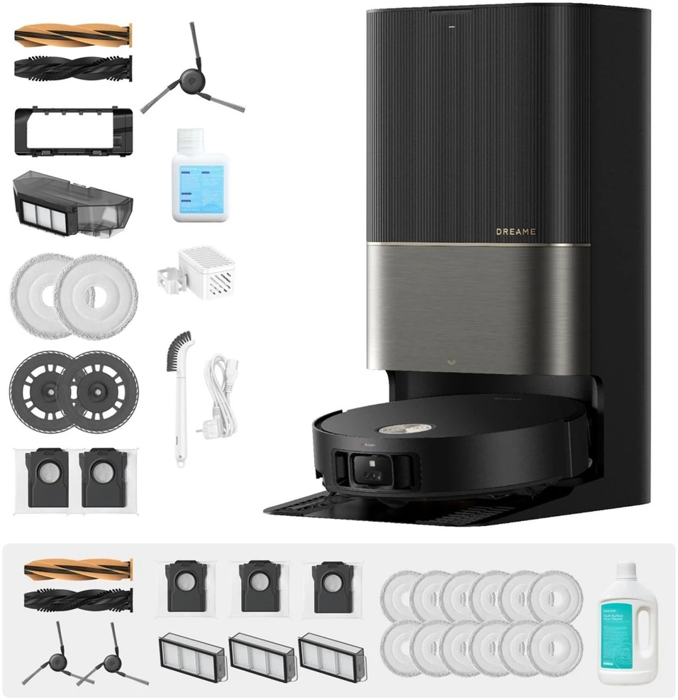 Dulkių siurblys - robotas Dreame X50 Ultra Complete, Juodas