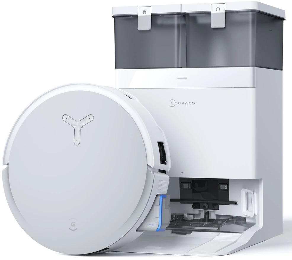 Dulkių siurblys - robotas Ecovacs Deebot X8 Omni, Baltas