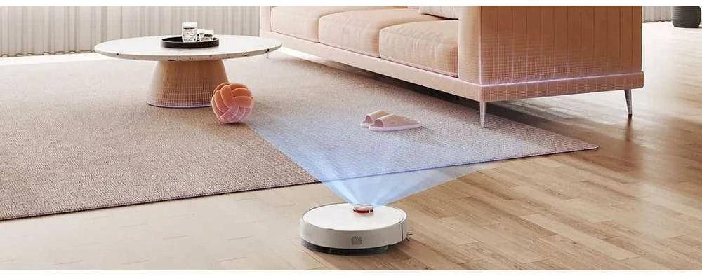 Dulkių siurblys - robotas Xiaomi S40 EU, baltos spalvos