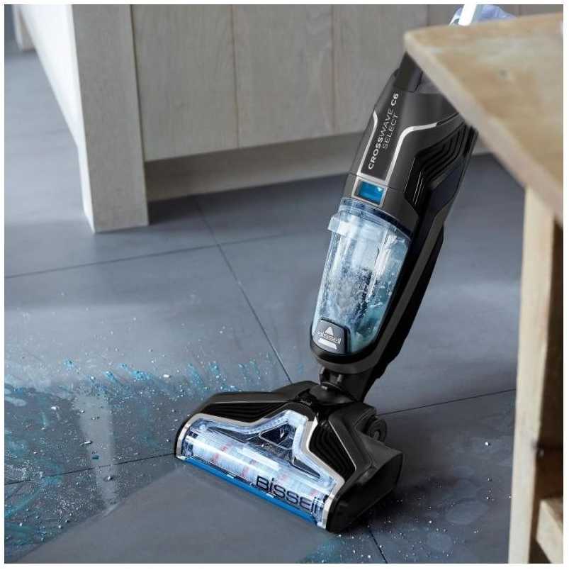 Plaunantis siurblys - šluota Bissell  CrossWave C6 Cordless Select