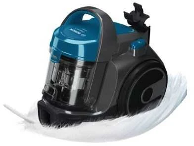Bosch | Dulkių siurblys | BGS05A220 | Be maišelio | Dulkių talpa 1,5 l | Pilkas/Mėlyna