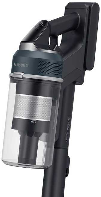 Dulkių Siurblys - Samsung VS20C852FTB Be Maišo 60min Veikimo Laikas 0.8L Šiukšlių Talpa Juodas, Mėlynas