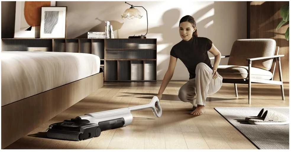 Plaunantis dulkių siurblys Xiaomi Truclean W30 Pro, 200 W, Baltas