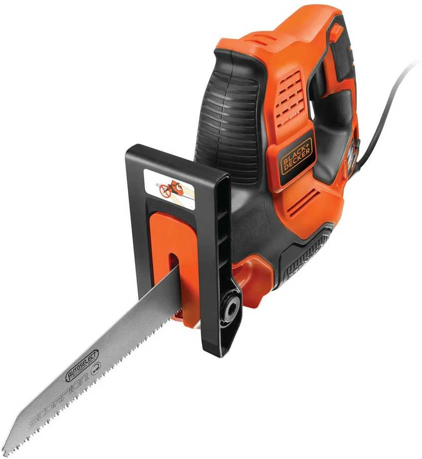 Black & Decker Juodas+DECKER tiesinis pjūklas 500W /RS890K