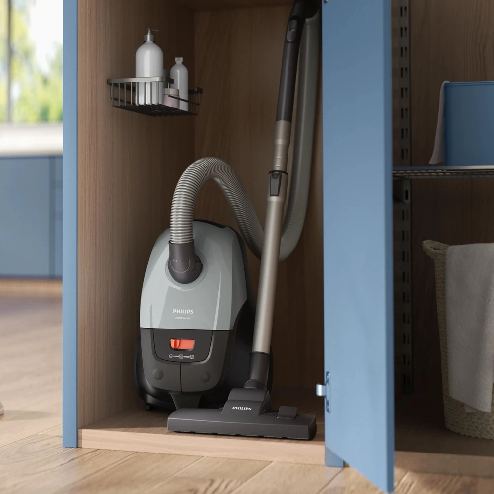 „Philips 2000“ serijos dulkių siurblys su maišeliu XD2142/12, 800 W