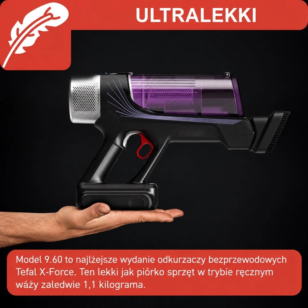 Belaidis dulkių siurblys Tefal X-Force Flex 9.60 Allergy (TY2039WO)