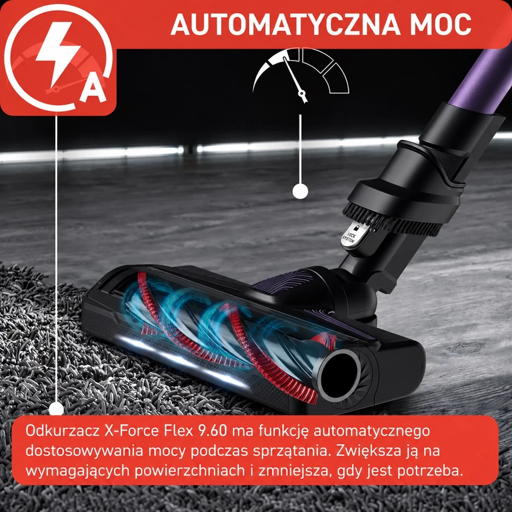 Belaidis dulkių siurblys Tefal X-Force Flex 9.60 Allergy (TY2039WO)