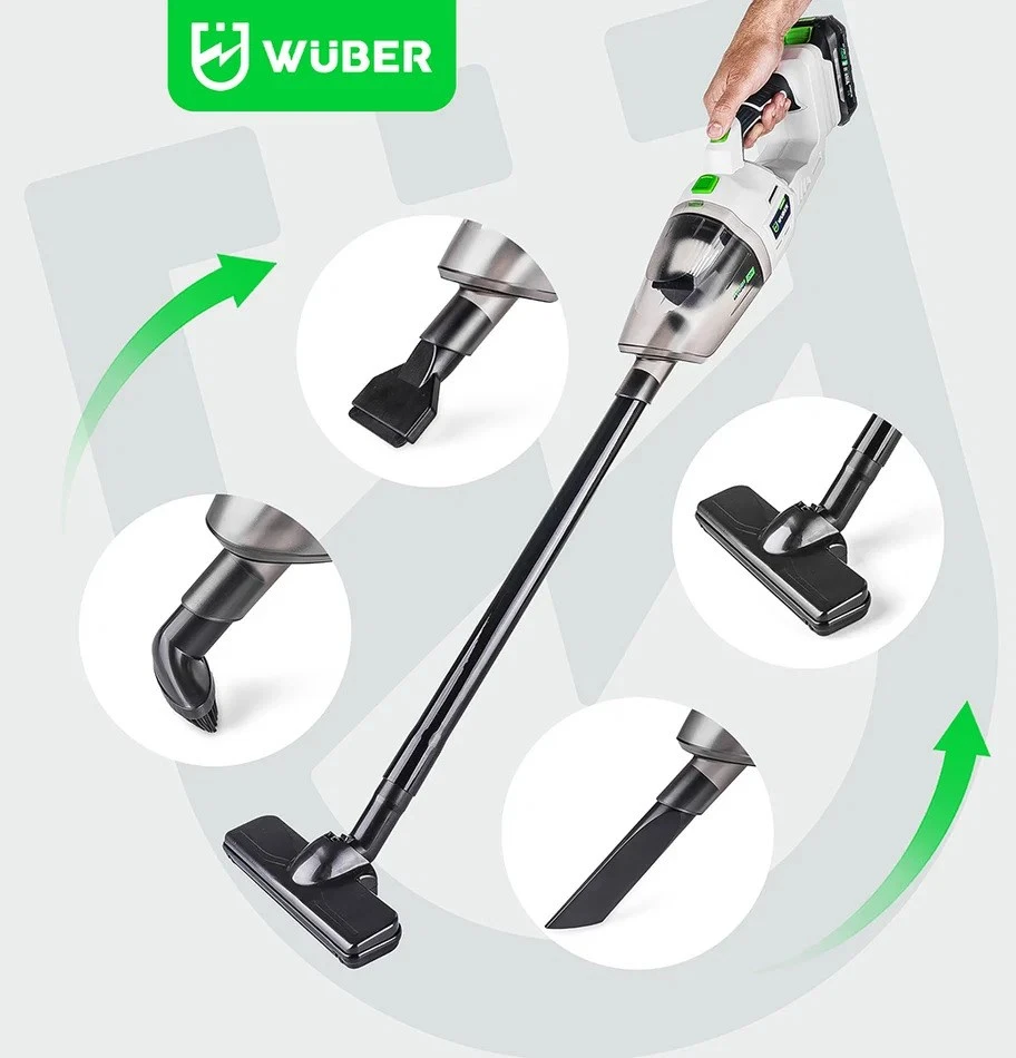 Akumuliatorinis dulkių siurblys 20V W04666 Wuber