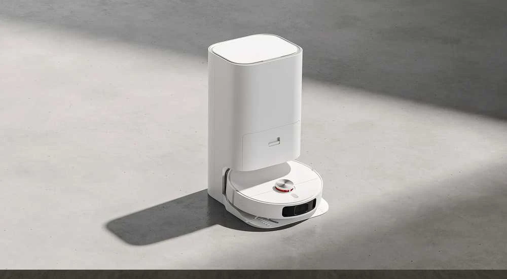 Dulkių siurblys - robotas Xiaomi X10 + su automatine dulkių išsiurbimo stotele, Baltas